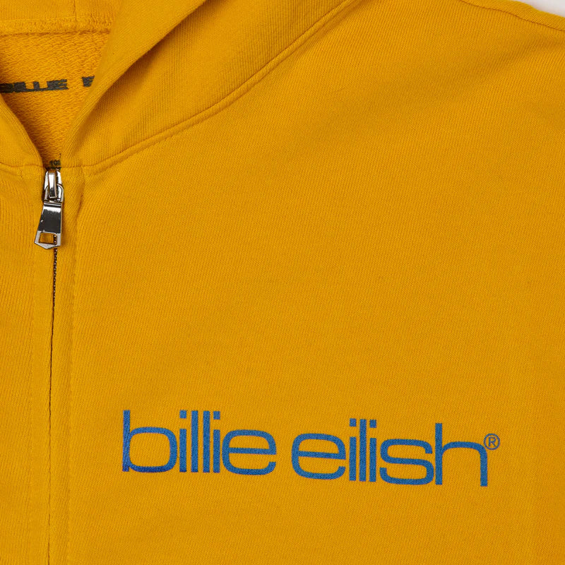 Billie Yellow Tour Zip Hoodie - Billie Eilish Billie Yellow Tour Zip Hoodie - Billie Eilish