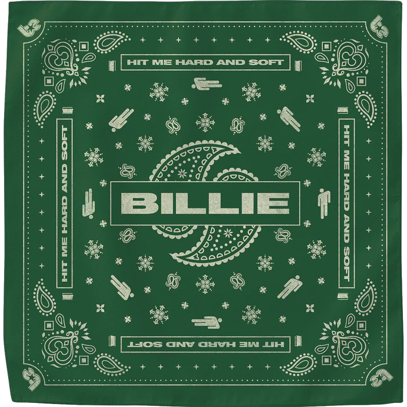 Billie Eilish - Paisley Bandana 4 Pack