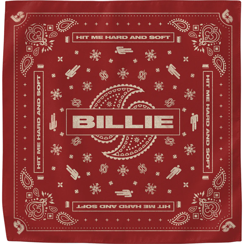 Billie Eilish - Paisley Bandana 4 Pack