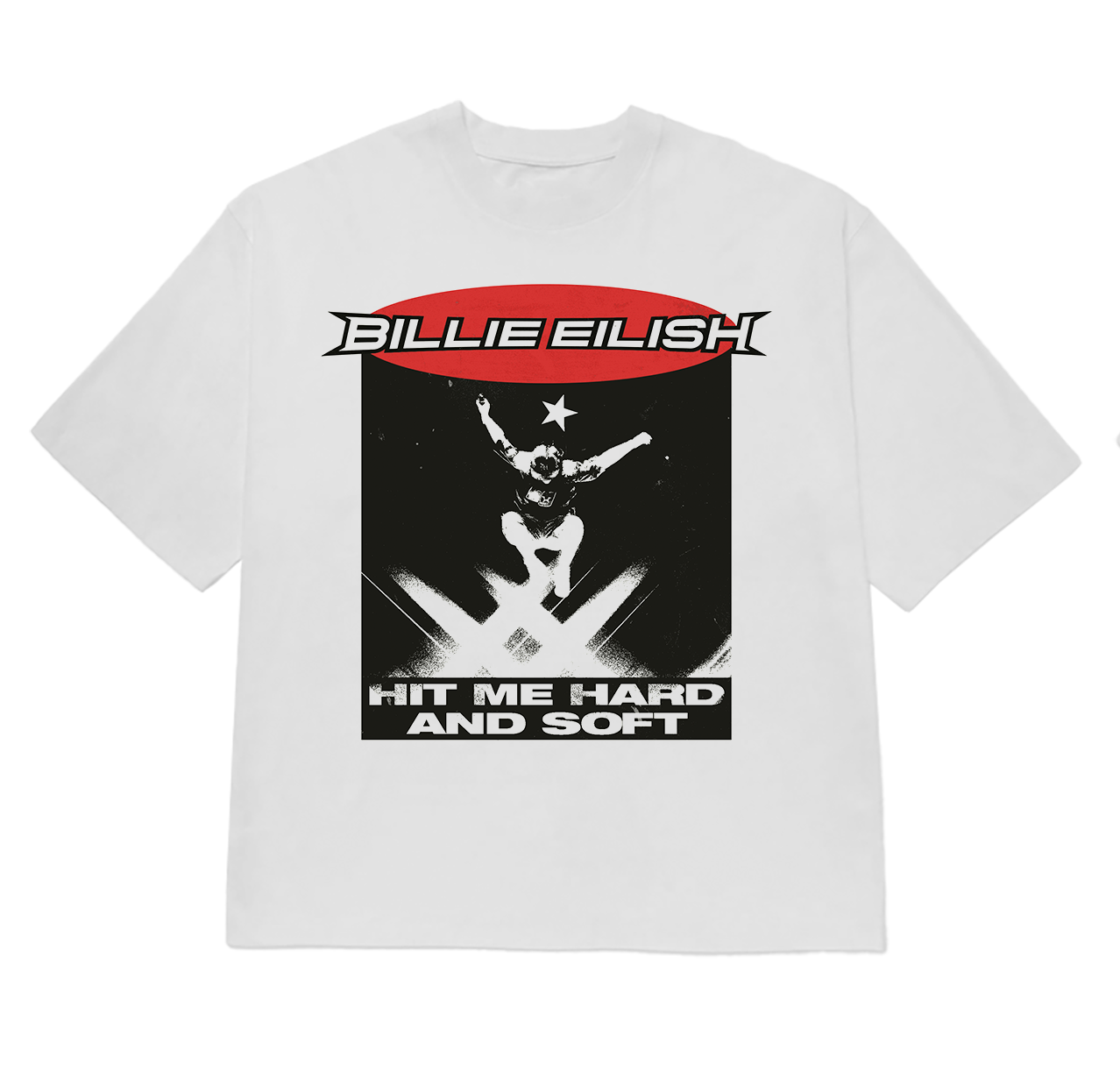Billie Eilish - Hit Me Hard and Soft Live in 3D Jump T-Shirt