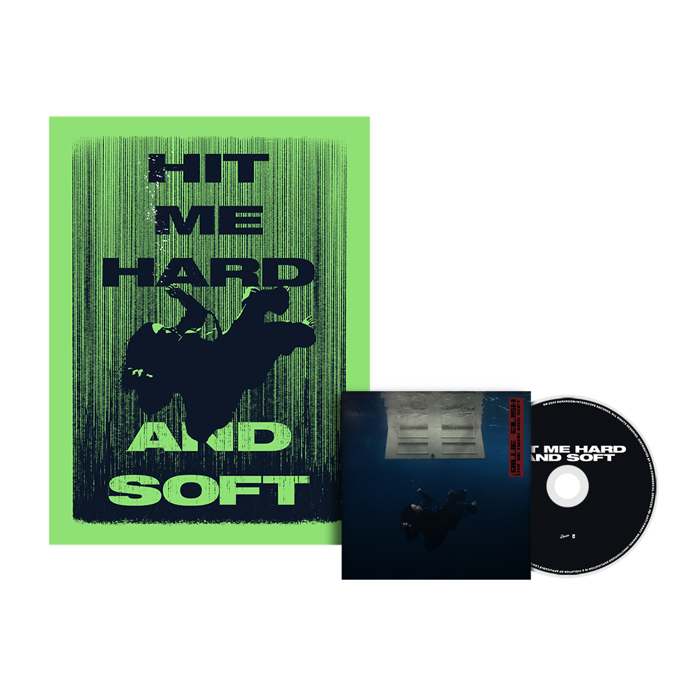 HIT ME HARD AND SOFT Standard CD + Green Poster