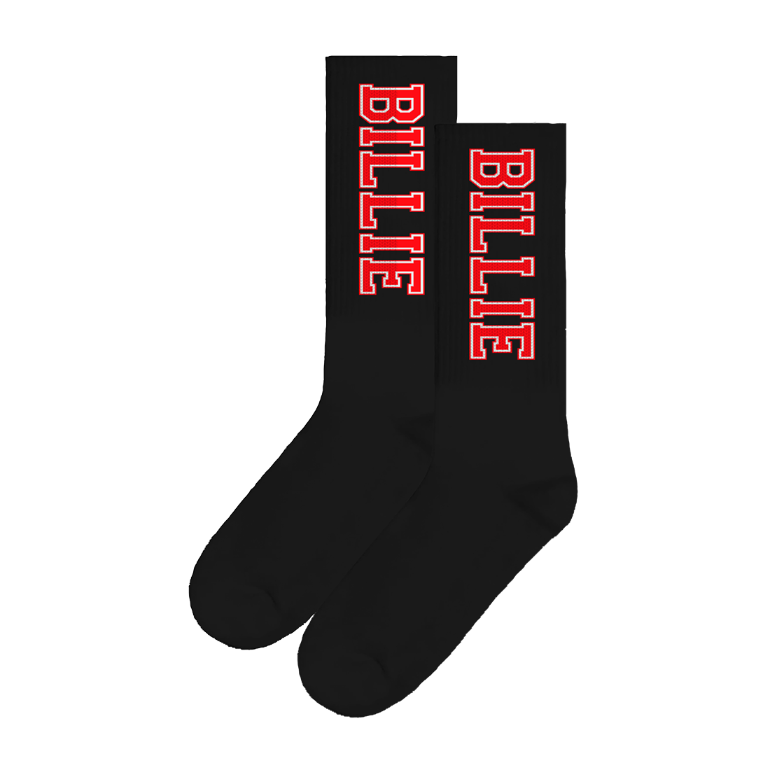 Billie Eilish - Billie Eilish Black & Red Socks