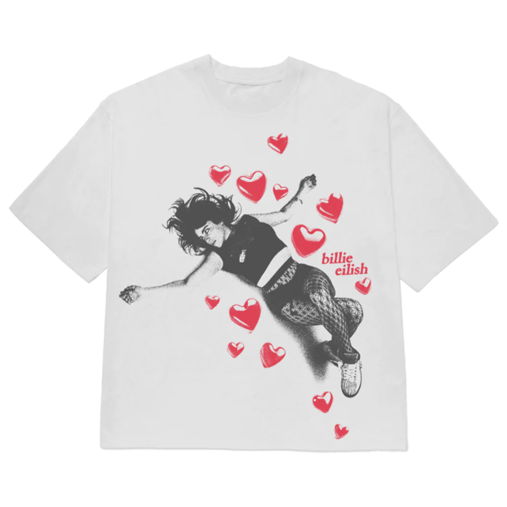 Billie Eilish - Valentine White T-Shirt