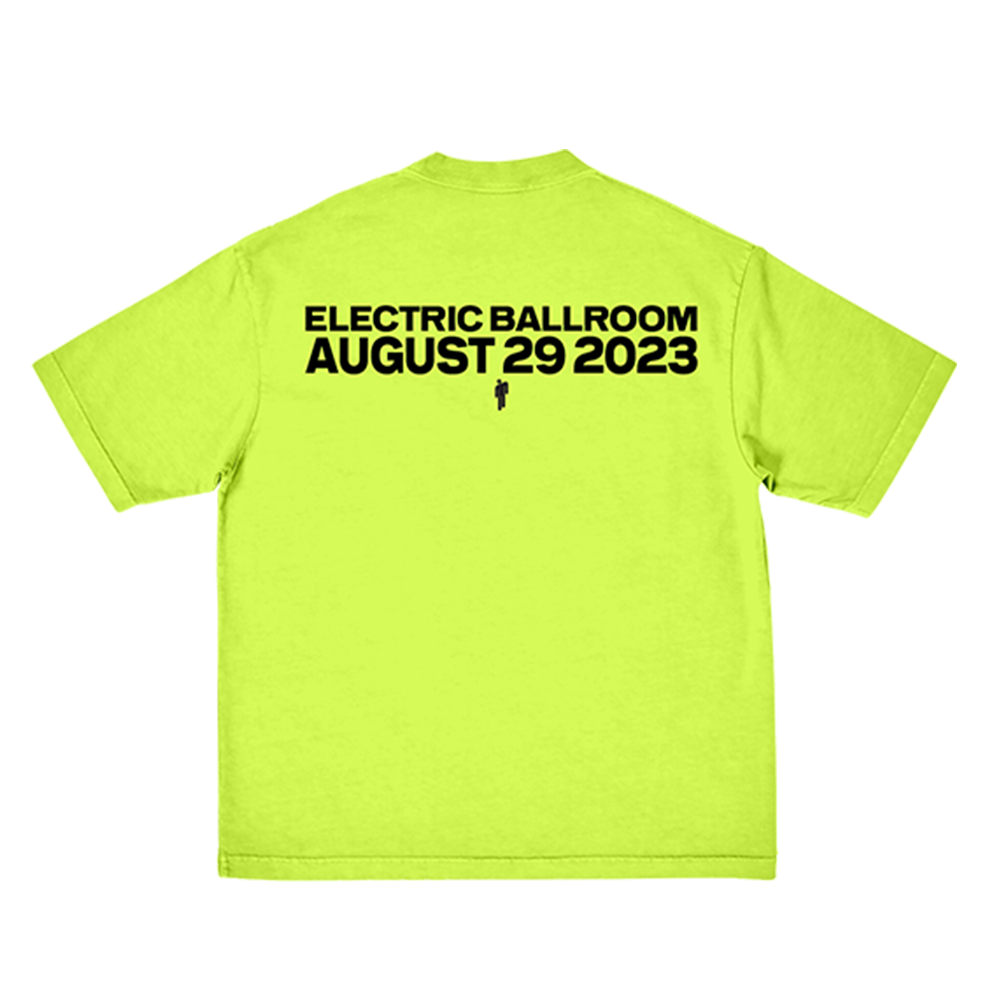Billie Eilish - Electric Ballroom Neon Yellow T-Shirt