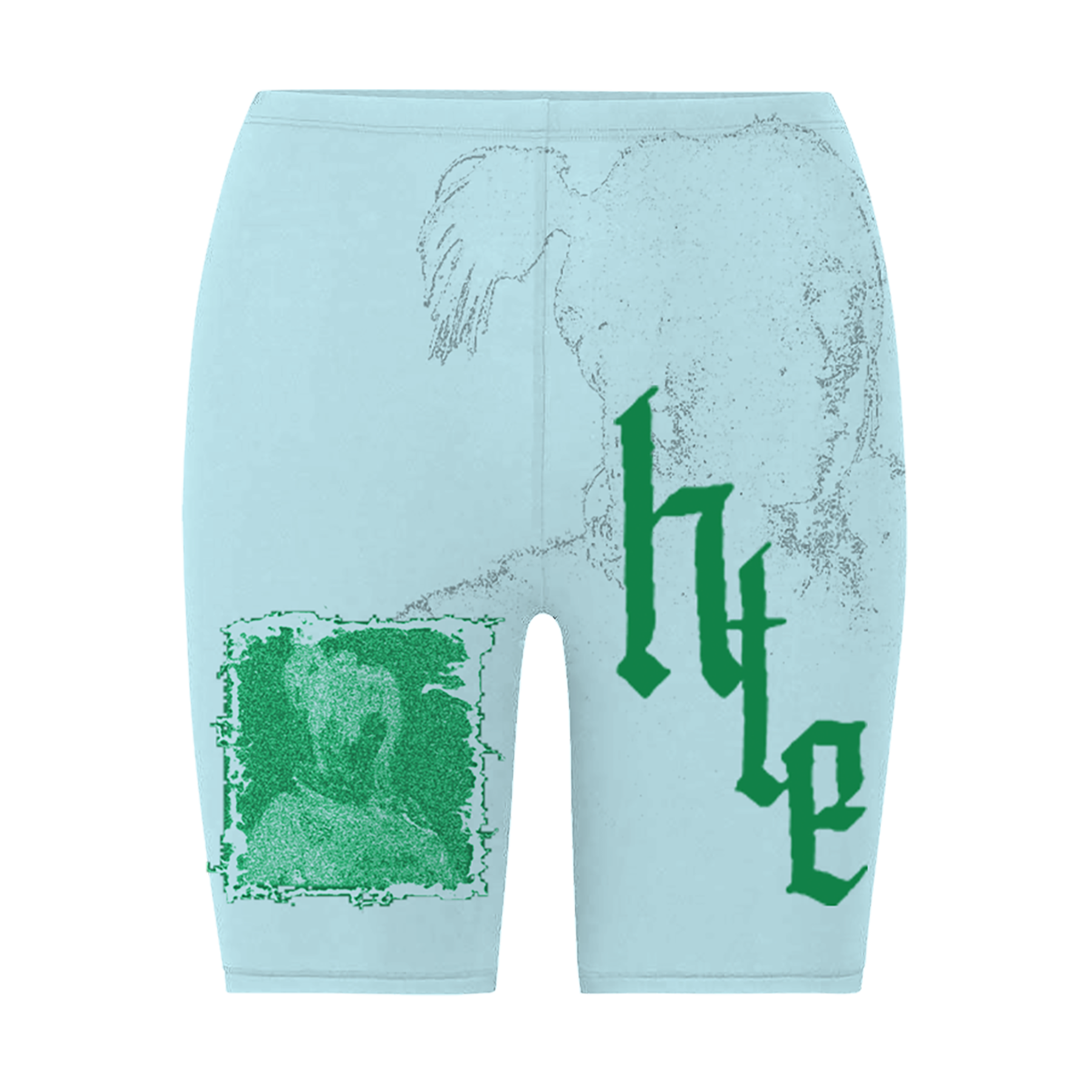 Billie Eilish - Stamped Racer Shorts