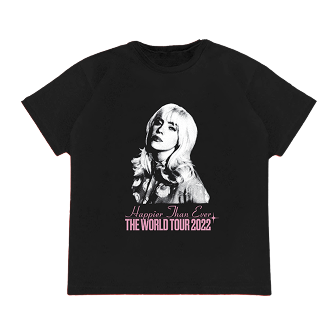 Billie Eilish - World Tour Black T-Shirt