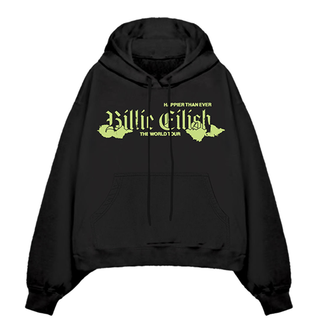 Billie Eilish - World Tour Black Hoodie