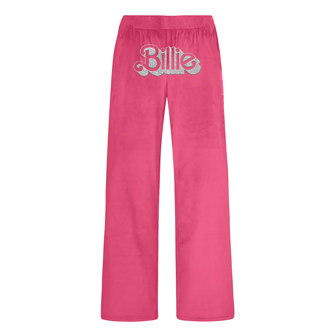 Billie Eilish - Barbie x Billie Eilish Pink Velour Pants