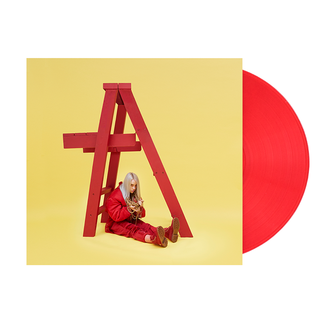 Billie Eilish - dont smile at me: Red Vinyl LP