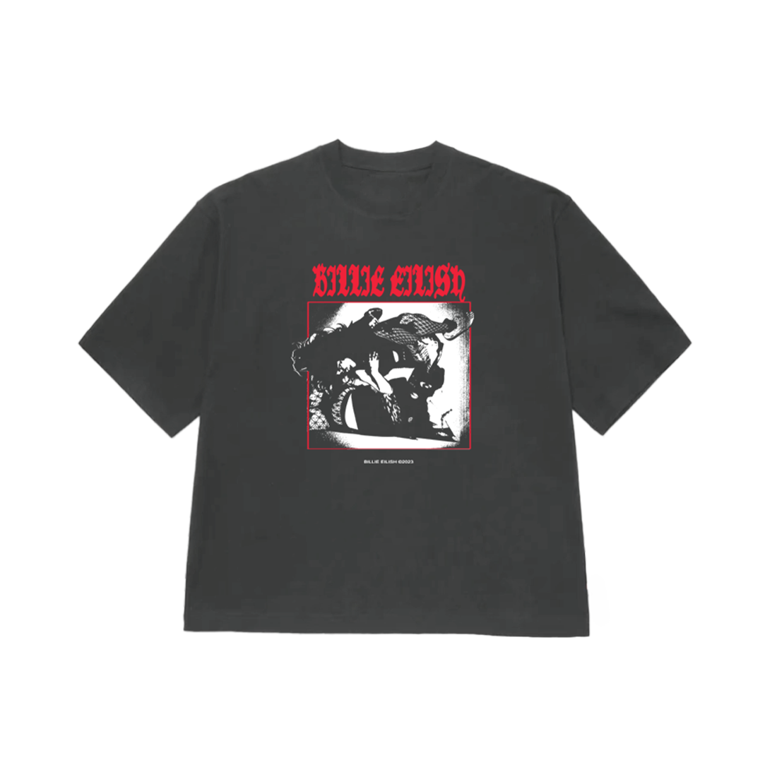 Billie Eilish - Black Masked T-Shirt