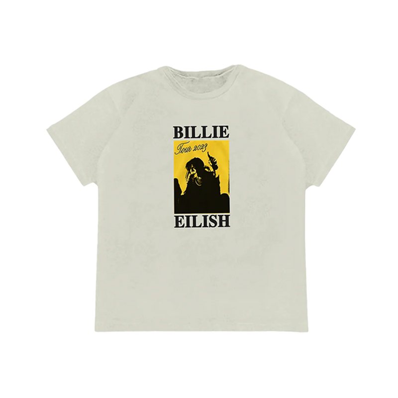 Billie Eilish - Hit Me Hard And Soft Blue Lines Heren T-shirt - Zwart